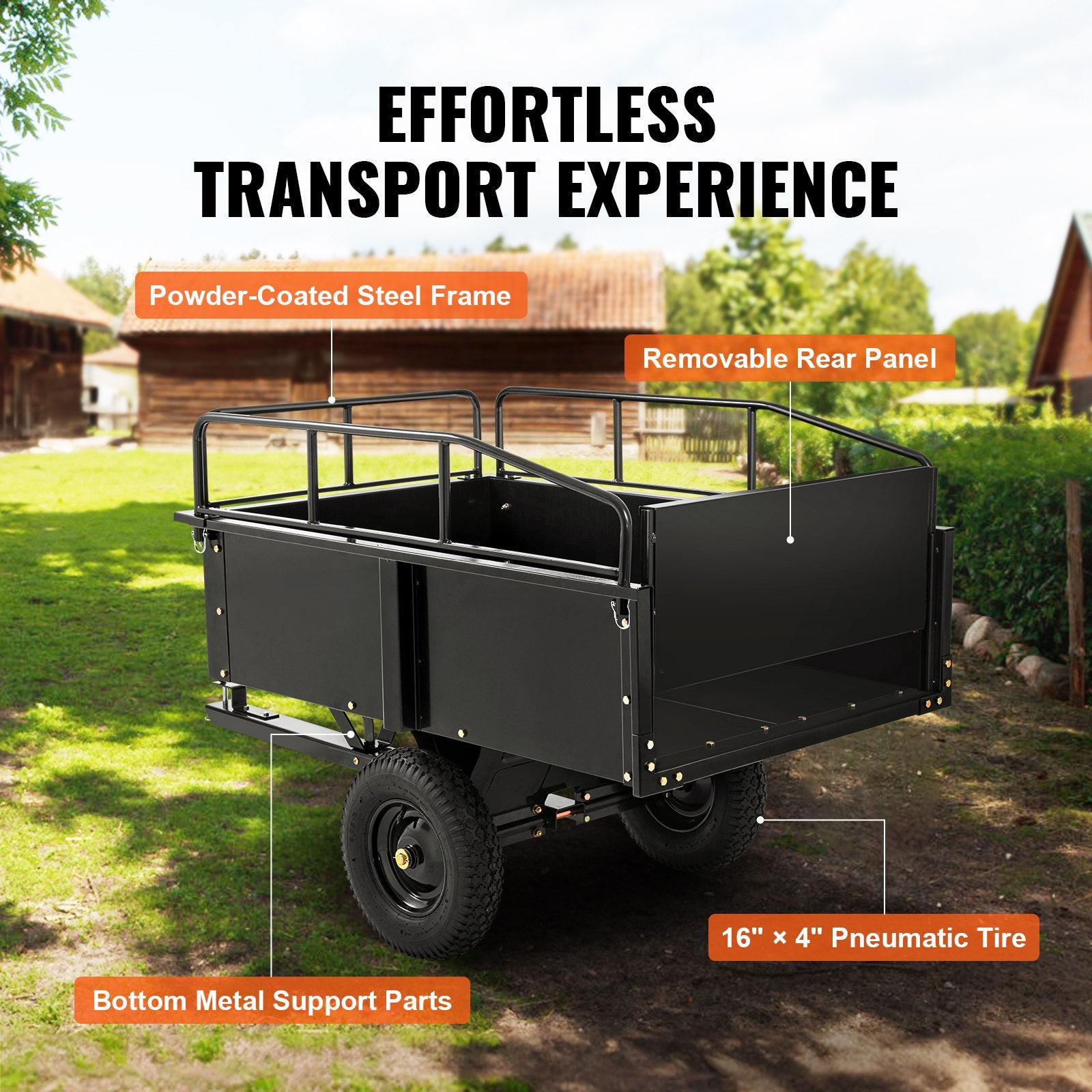 ATV priekaba VEVOR BTC002C, 340 kg