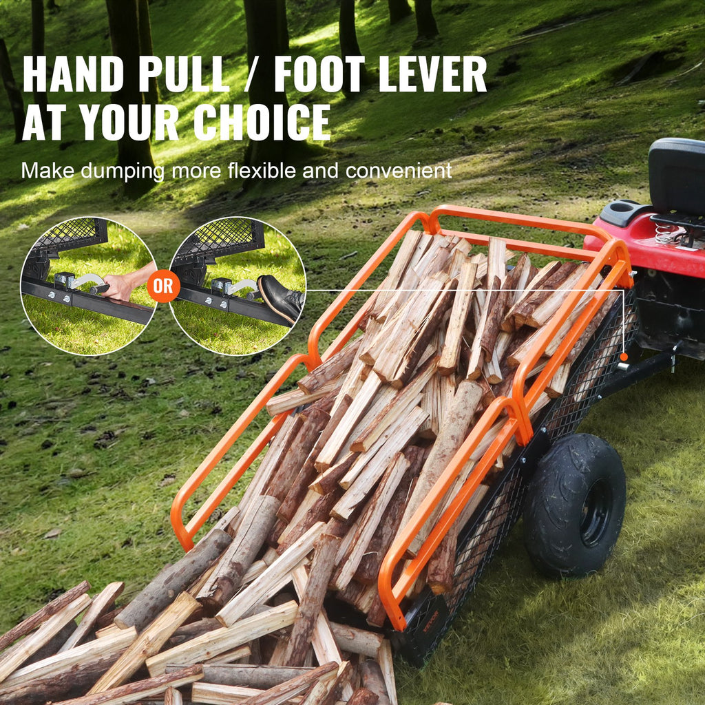 ATV priekaba VEVOR TC4268, 680 kg keliamoji galia