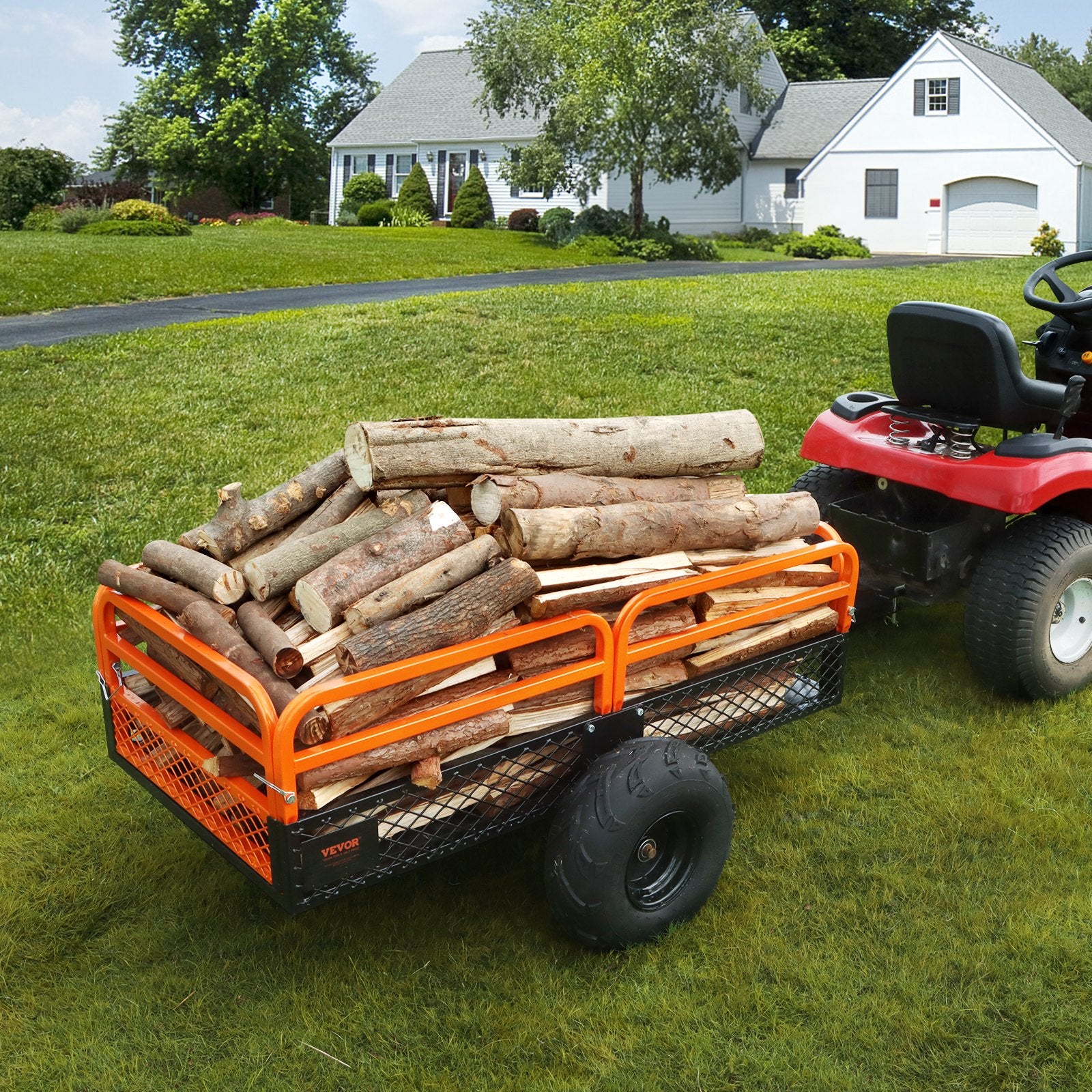ATV priekaba VEVOR TC4268, 680 kg keliamoji galia