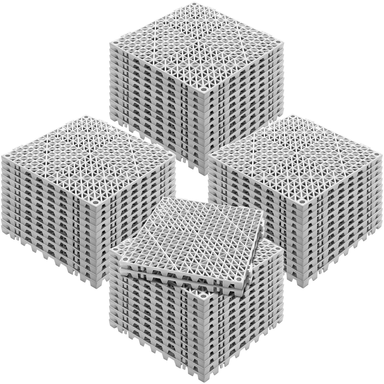 Modulinis drenažinis kilimėlis VEVOR 30*30*1.5cm-G, 50 vnt.