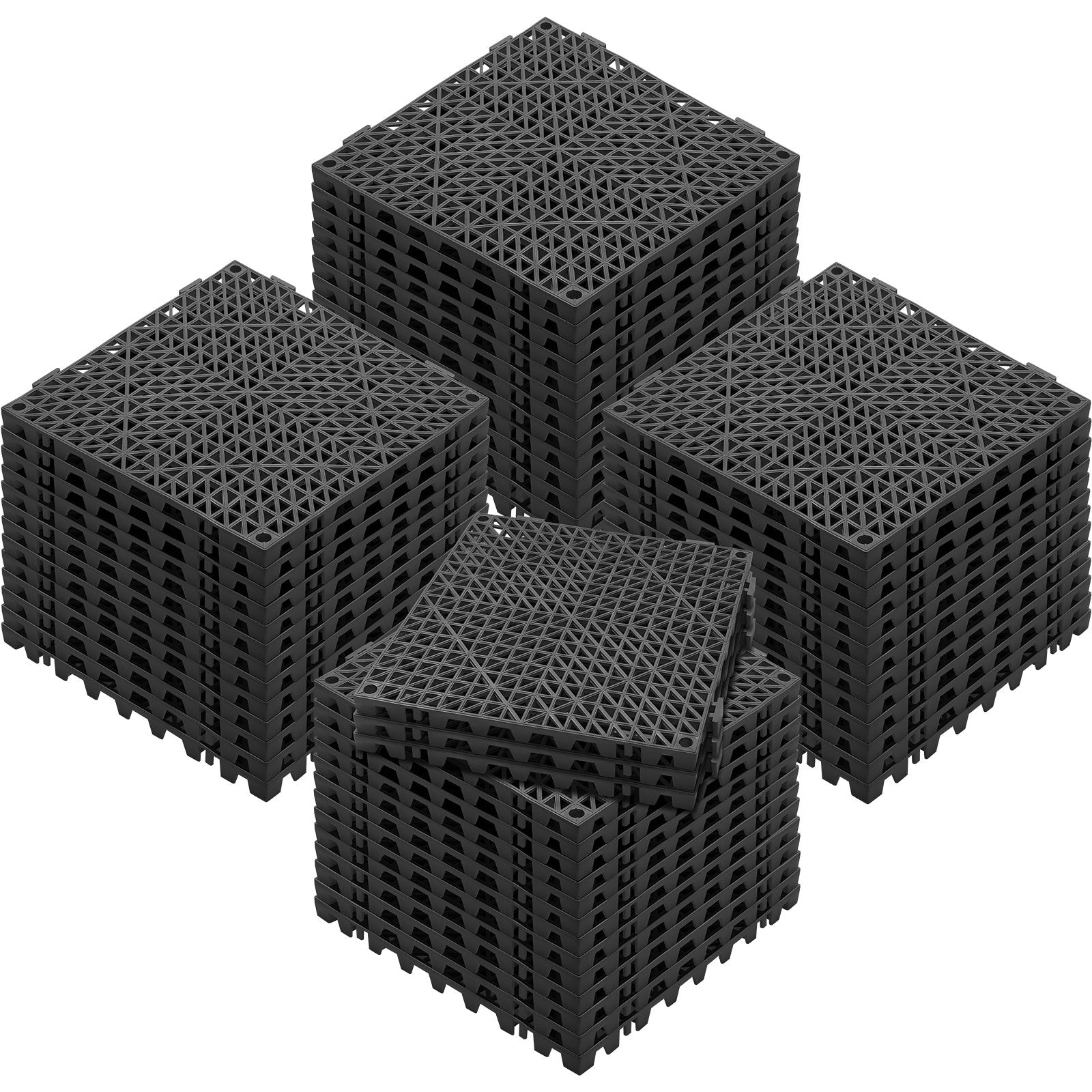 Modulinis drenažinis kilimėlis VEVOR 30*30*1.5cm-B, 55 vnt. rinkinys