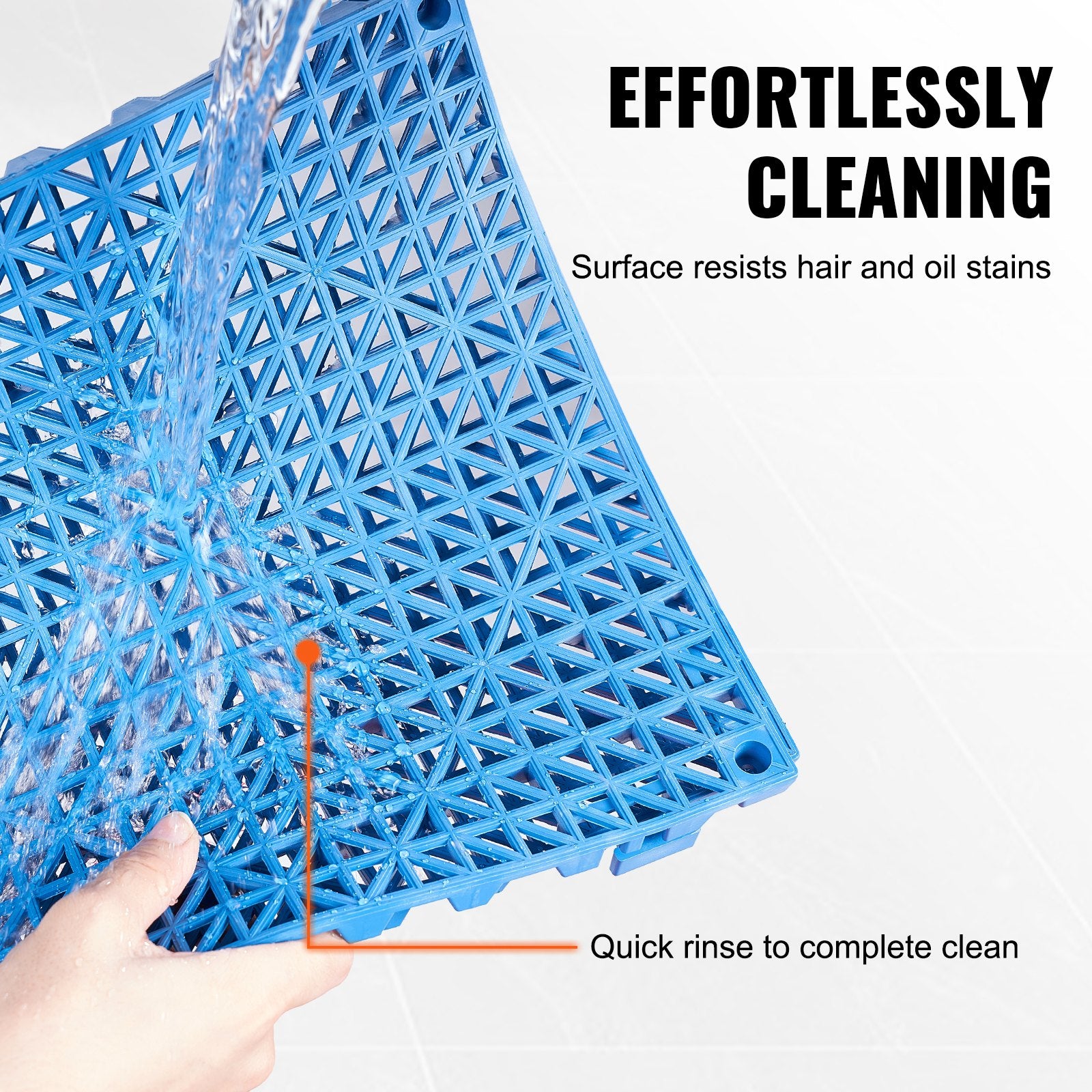Modulinės drenažinės plytelės VEVOR 30x30x1.5cm-U, 55 vnt. rinkinys