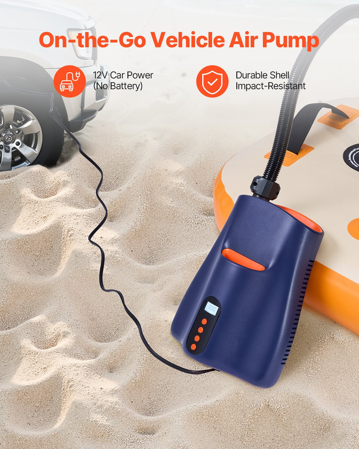 Irklenčių (SUP) pompa VEVOR HT-767, 22 PSI