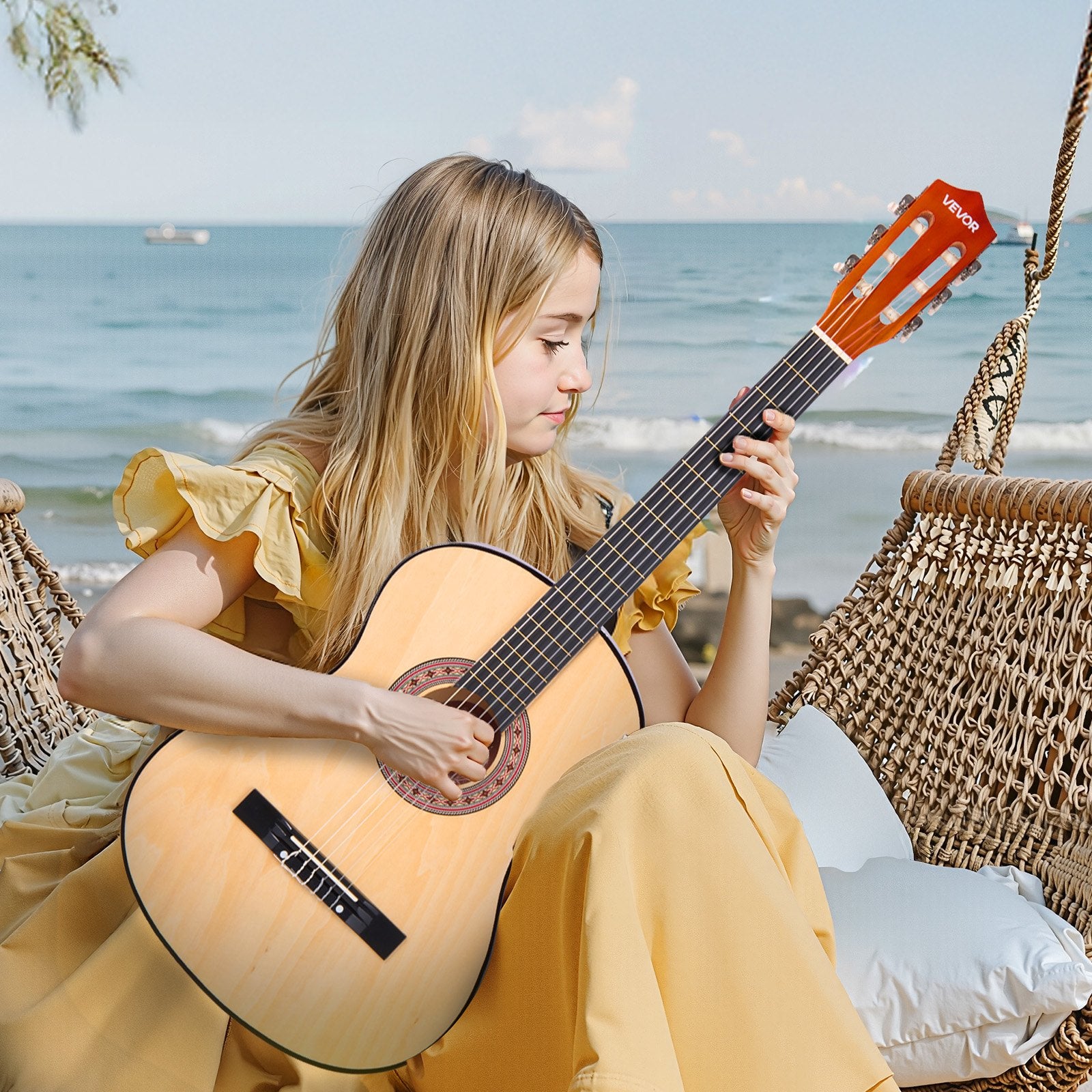 Klasikinė gitara VEVOR M5831, 960 mm