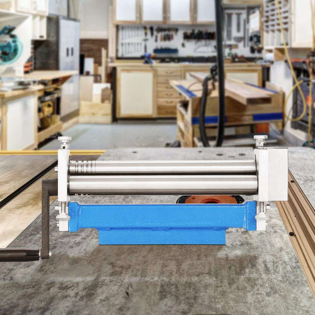Lakšto valcavimo staklės VEVOR W01-1.0X320, 320 mm darbinis plotis