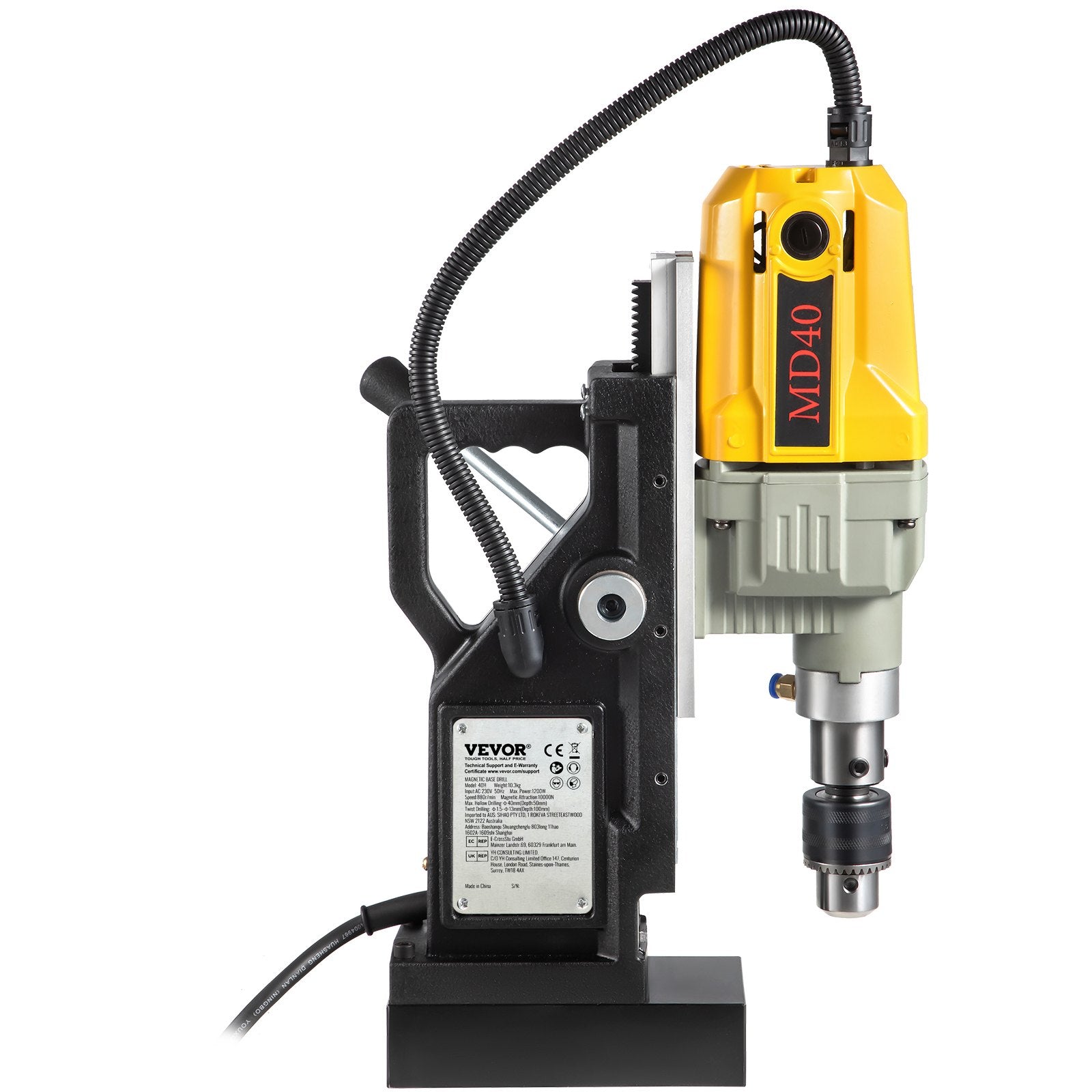Magnetinės gręžimo staklės VEVOR VV-MD-UK7, 1100W
