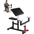 Bicepsų treniruoklis (Preacher Curl) VEVOR ax1010, 200 kg apkrova