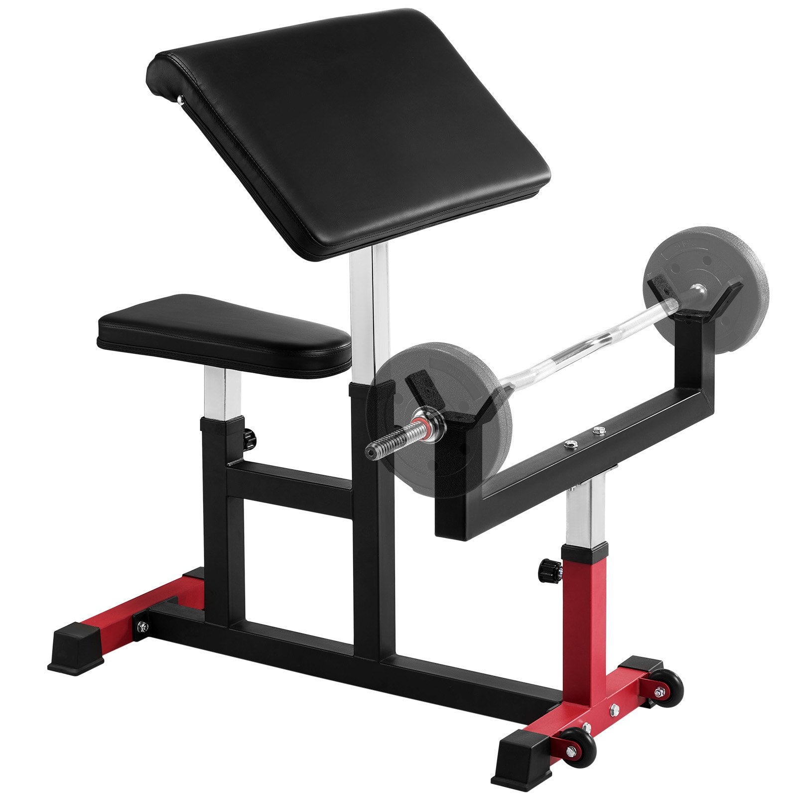 Bicepsų treniruoklis (Preacher Curl) VEVOR ax1010, 200 kg apkrova