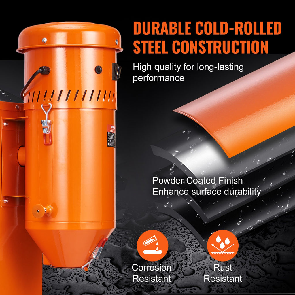 Dulkių surinkimo sistema VEVOR DC15, 1450 W