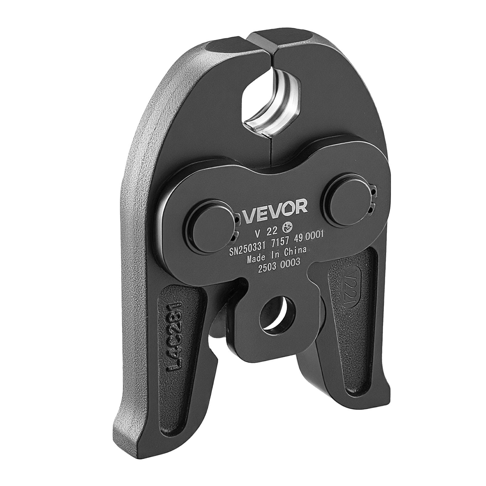 Presavimo replių žiaunos VEVOR V22, 22 mm