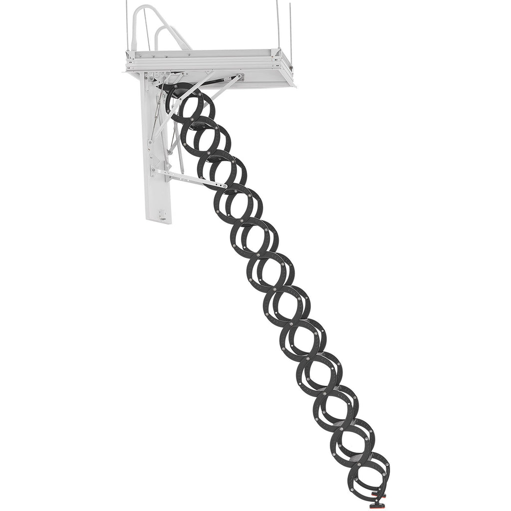 Palėpės kopėčios VEVOR E2-12, 299,4 kg keliamoji galia