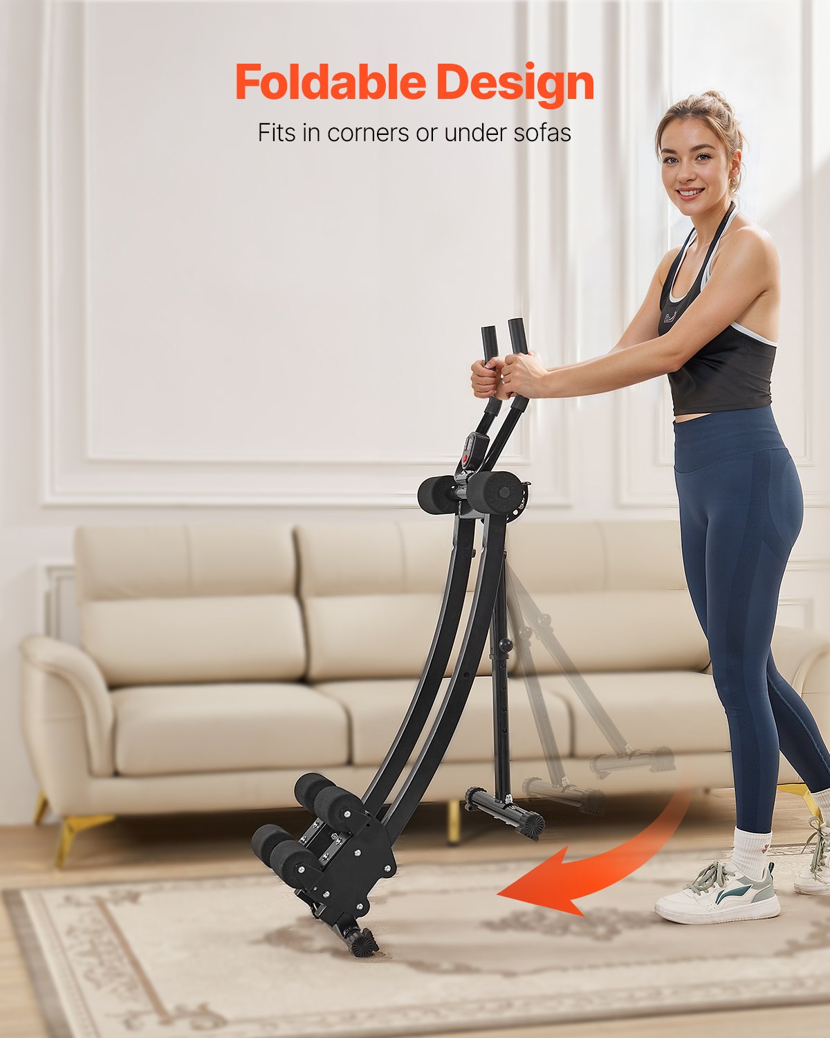 Pilvo preso treniruoklis VEVOR t700, 200 kg apkrova