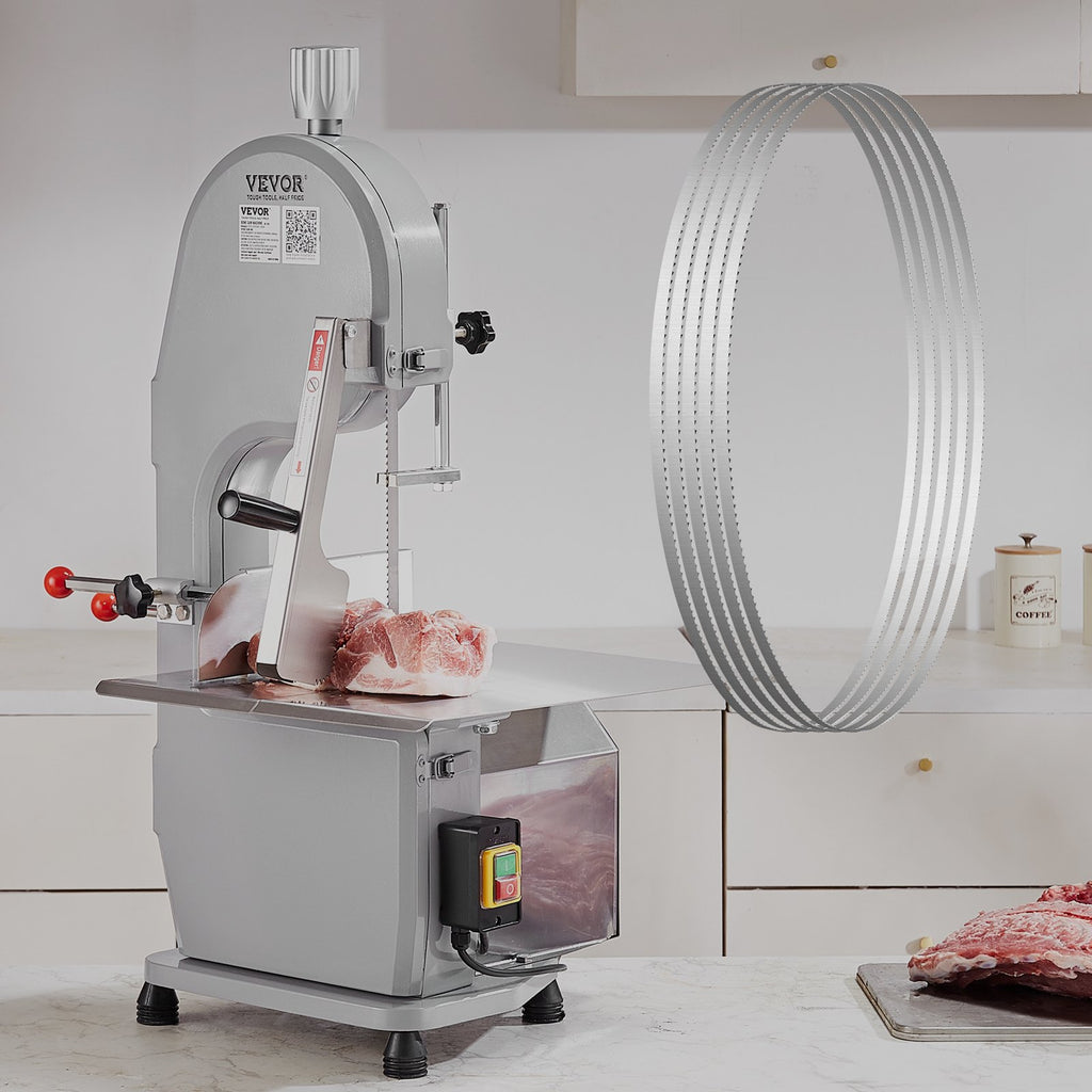 Juostinis pjūklas mėsai ir kaulams VEVOR S-1650, 1650 mm