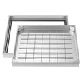 Šulinio dangtis su rėmu VEVOR ZD005-SZ, 600 x 600 mm