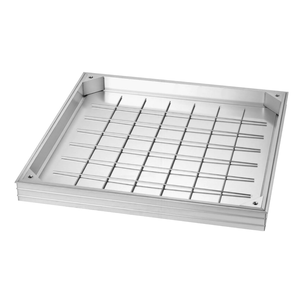 Šulinio dangtis su rėmu VEVOR ZD005-SZ, 600 x 600 mm
