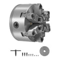 6 griebtuvų tekinimo staklių griebtuvas VEVOR K11 160A (D1-4), 160 mm