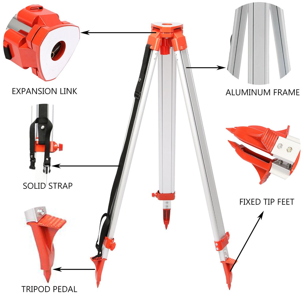 Rotacinis lazerinis nivelyras VEVOR Green Laser Kit, 500 m veikimo nuotolis