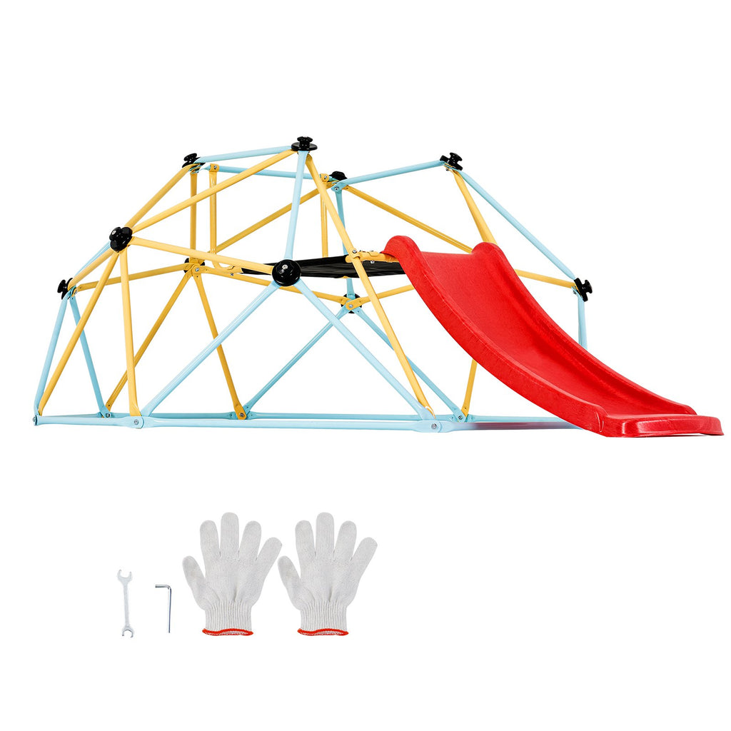 Laipiojimo kupolas su čiuožykla VEVOR JX-DC-06SL, 244 cm skersmens