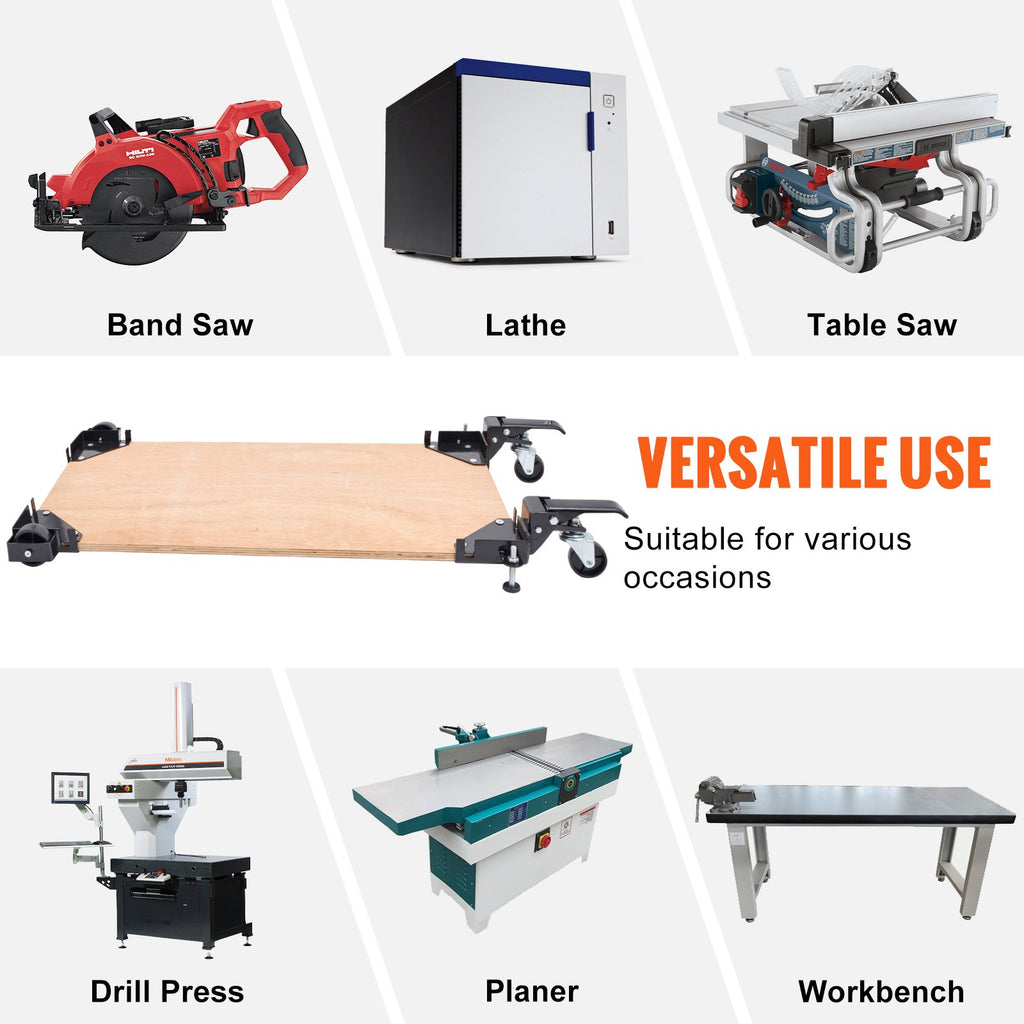 Universalus mobilus pagrindas VEVOR GZB88096, 181 kg keliamoji galia