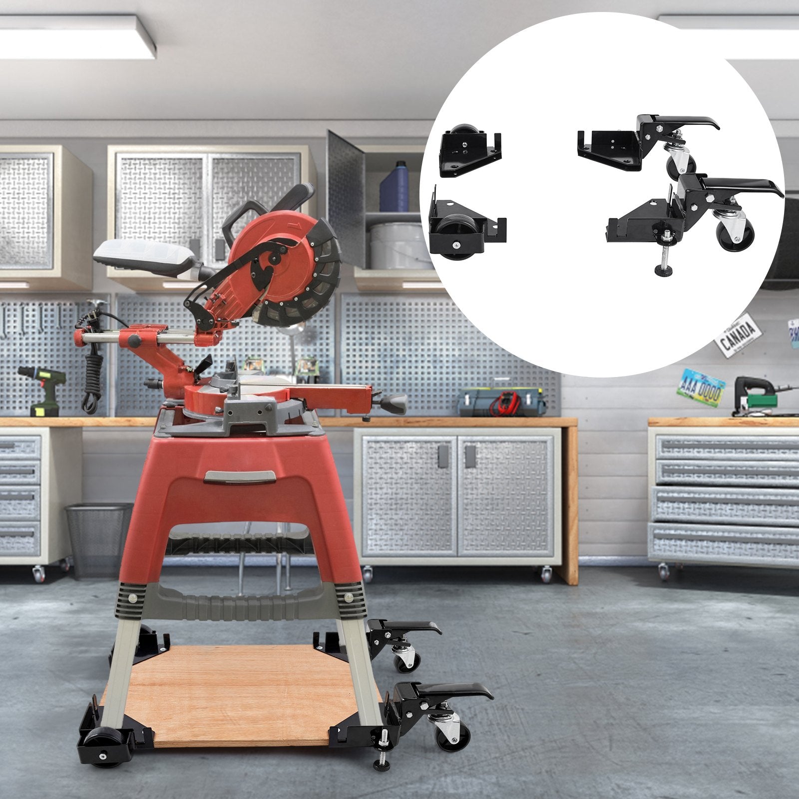 Universalus mobilus pagrindas VEVOR GZB88096, 181 kg keliamoji galia