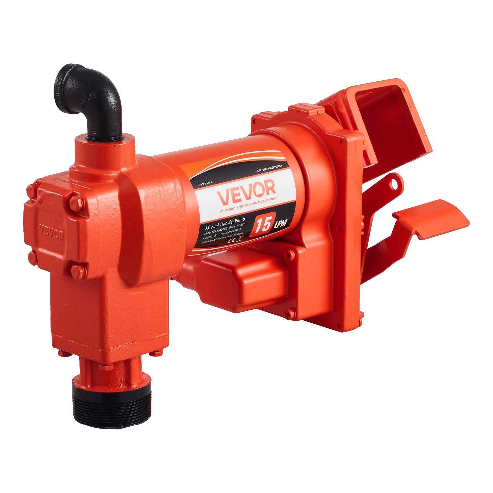 Kuro perpylimo siurblys VEVOR KEX-16AC-T01, 57 l/min
