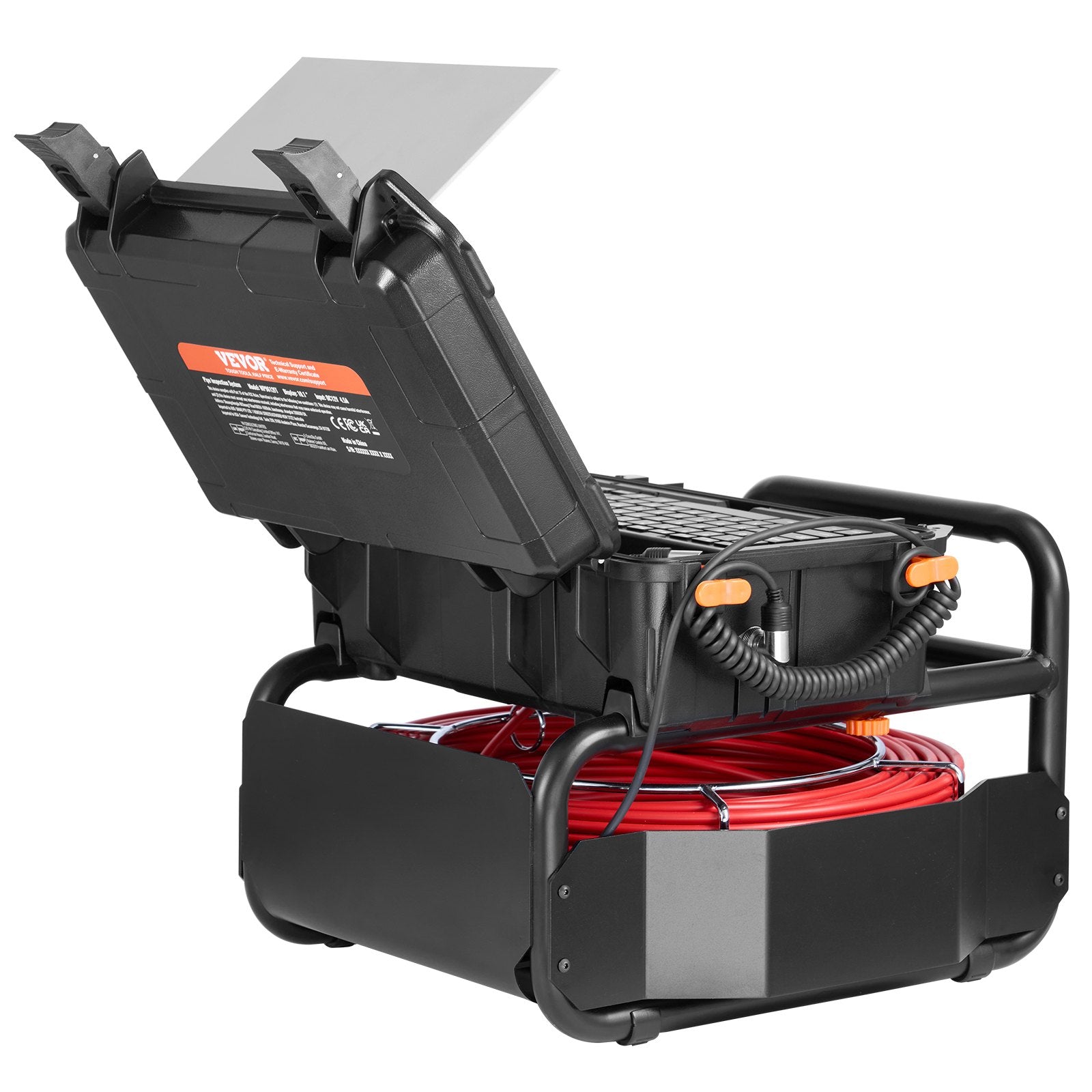 Kanalizacijos patikros kamera VEVOR WP9612FT, 50 m laidas