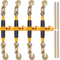 Grandinių įtempėjas VEVOR 3/8"-1/2", 5443 kg, 4 vnt.