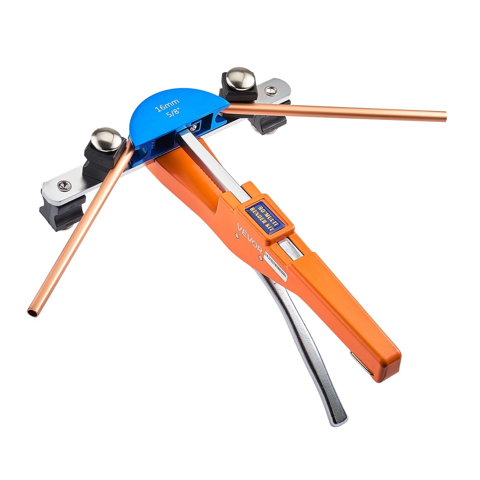 Vamzdžių lenkimo įrankių rinkinys VEVOR CT-S999RF-C, 6–22 mm