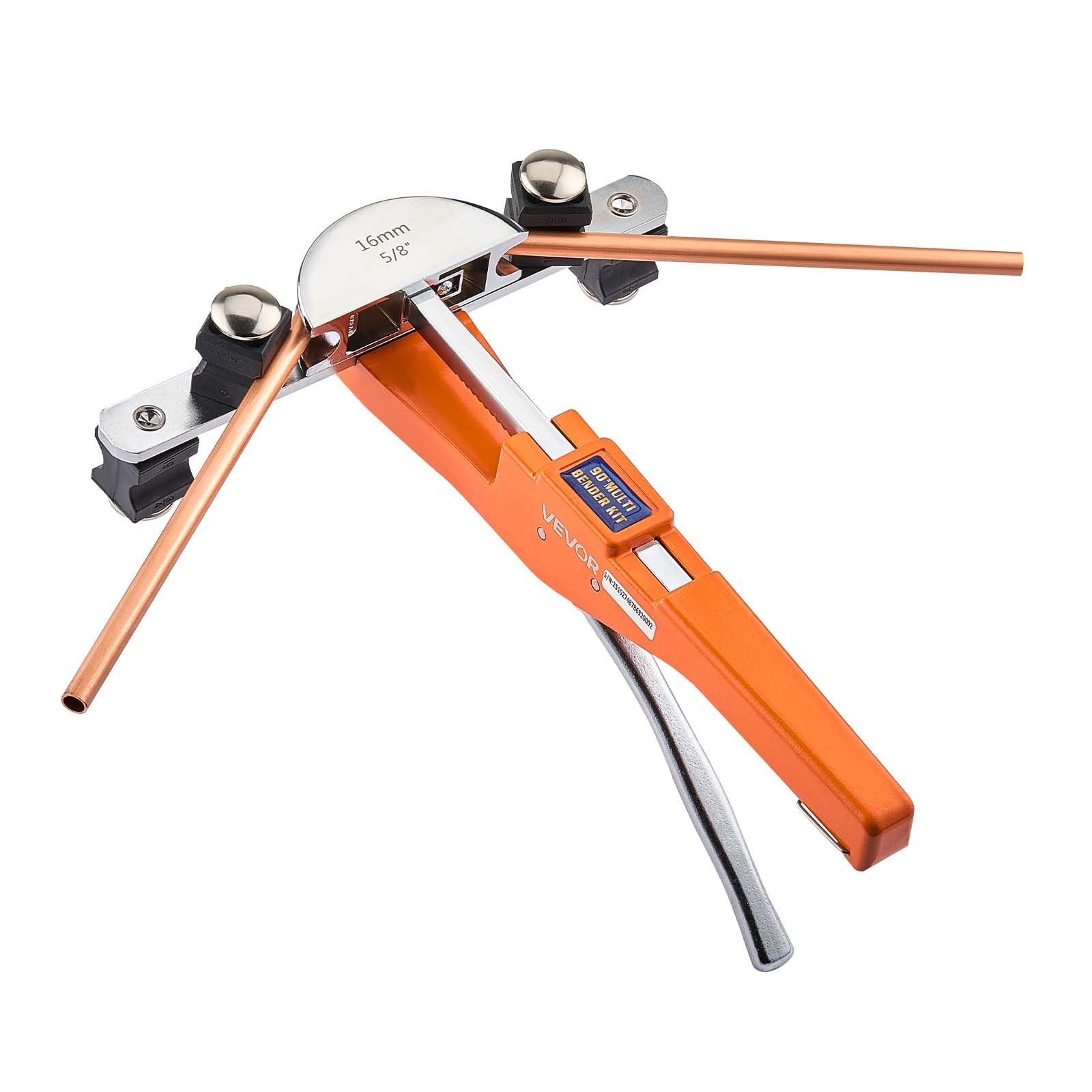 Vamzdžių lenkimo įrankių rinkinys VEVOR CT-S999F, 6–22 mm
