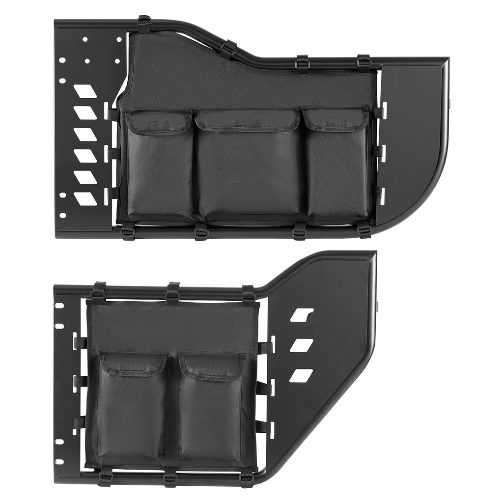 Vamzdinės durys visureigiams VEVOR Jeep Wrangler JL / Gladiator JT, 4 durų komplektas