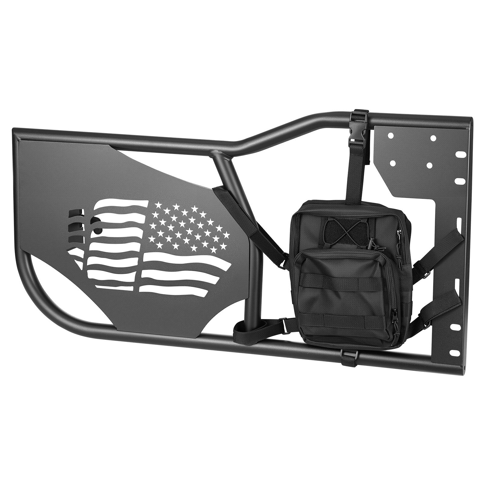 Vamzdinės durelės visureigiams VEVOR Jeep Wrangler JK Unlimited (2007-2018), 4 durų komplektas