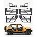 Vamzdinės durys VEVOR Jeep Wrangler JK (2007-2018), 4 durų komplektas