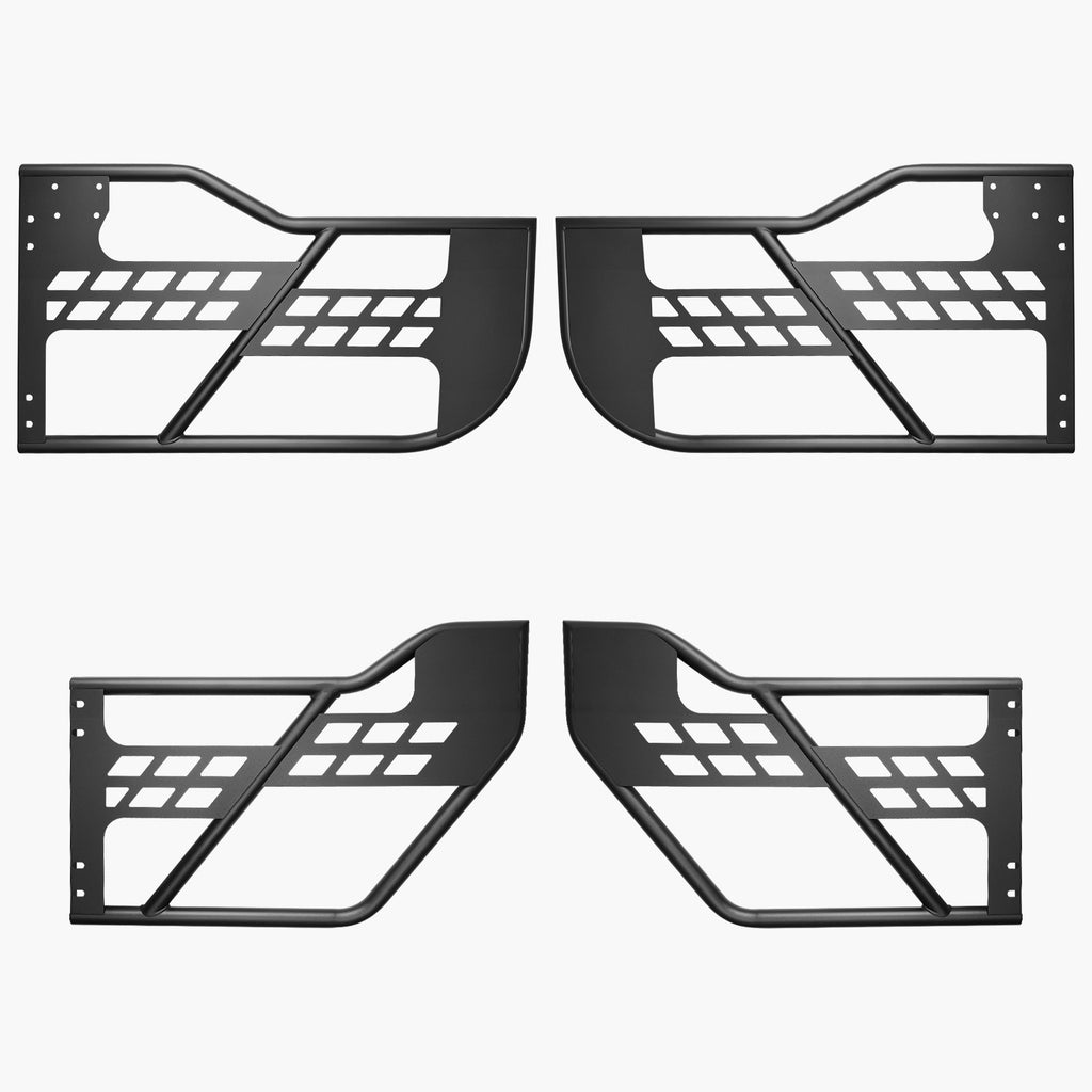 Vamzdinės durys visureigiams VEVOR Jeep Wrangler JL / Gladiator JT, 4 durų komplektas