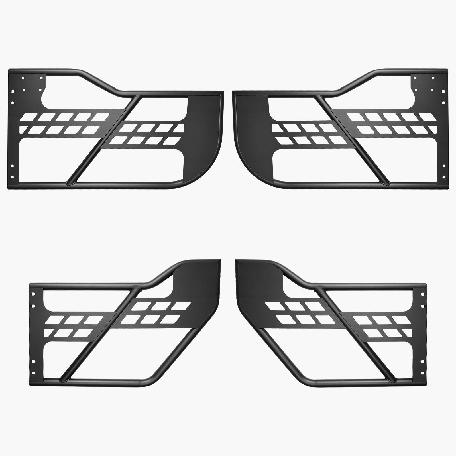 Vamzdinės durys visureigiams VEVOR Jeep Wrangler JL / Gladiator JT, 4 durų komplektas