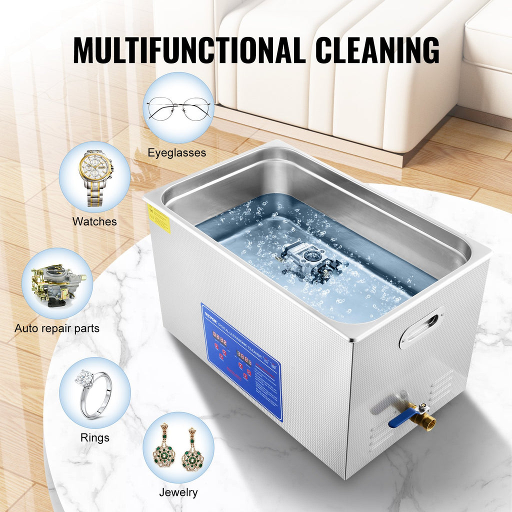Ultragarsinė vonelė VEVOR Professional, 30 l