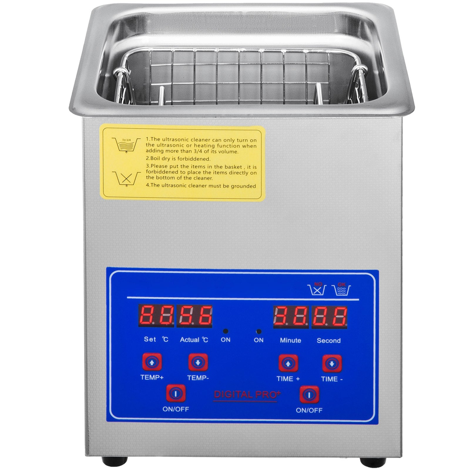 Ultragarsinė valyklė VEVOR 2L, 60W