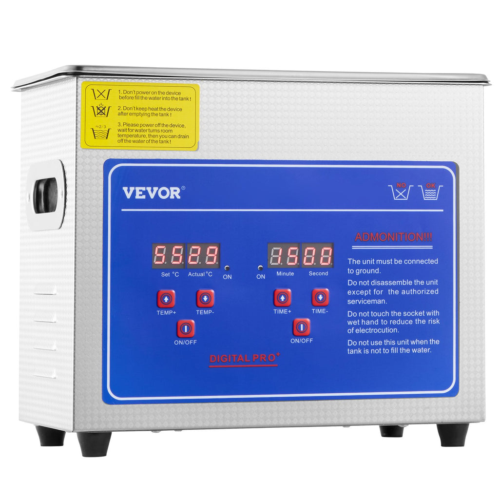 Ultragarsinė valyklė VEVOR Professional, 2,85 l
