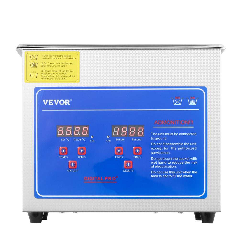 Ultragarsinė valyklė VEVOR Professional, 2,85 l