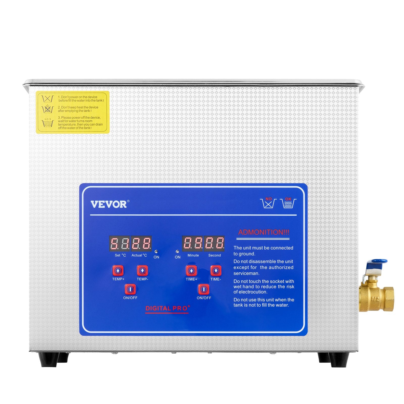 Ultragarsinė valyklė VEVOR Professional, 6 l