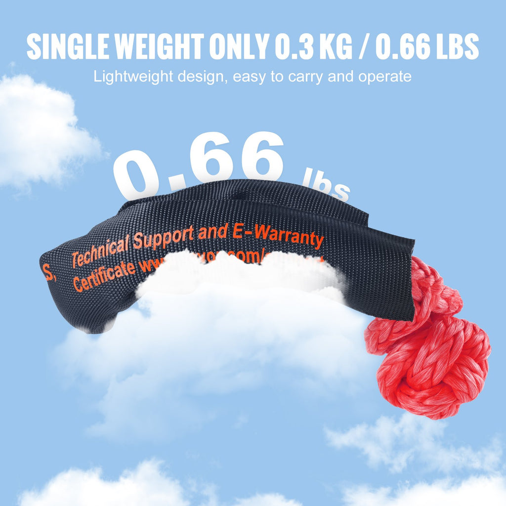 Minkštos jungtys (Soft Shackle) VEVOR shjlo-12, 20 t
