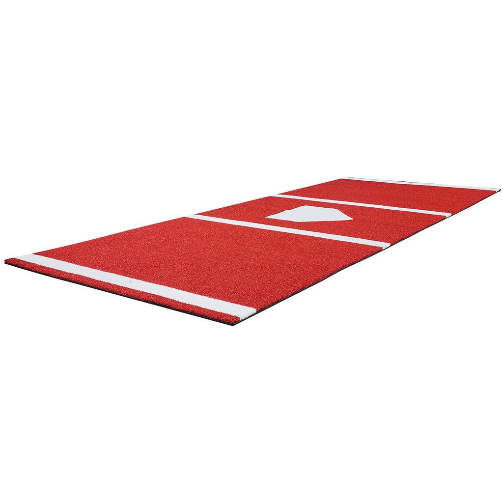 Beisbolo mušimo kilimėlis VEVOR GRS10x3.8FT-RED, 300x116 cm