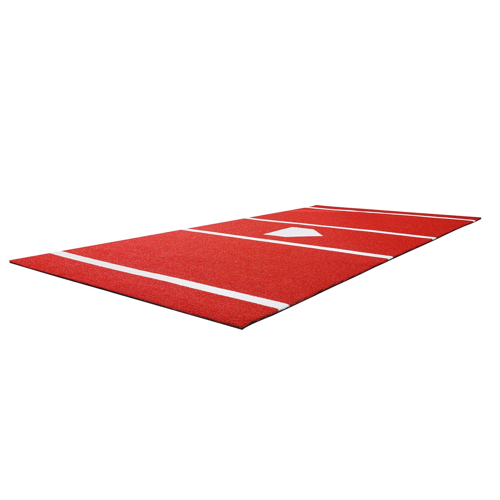 Beisbolo mušimo kilimėlis VEVOR GRS12x6FT-RED, 366x183 cm