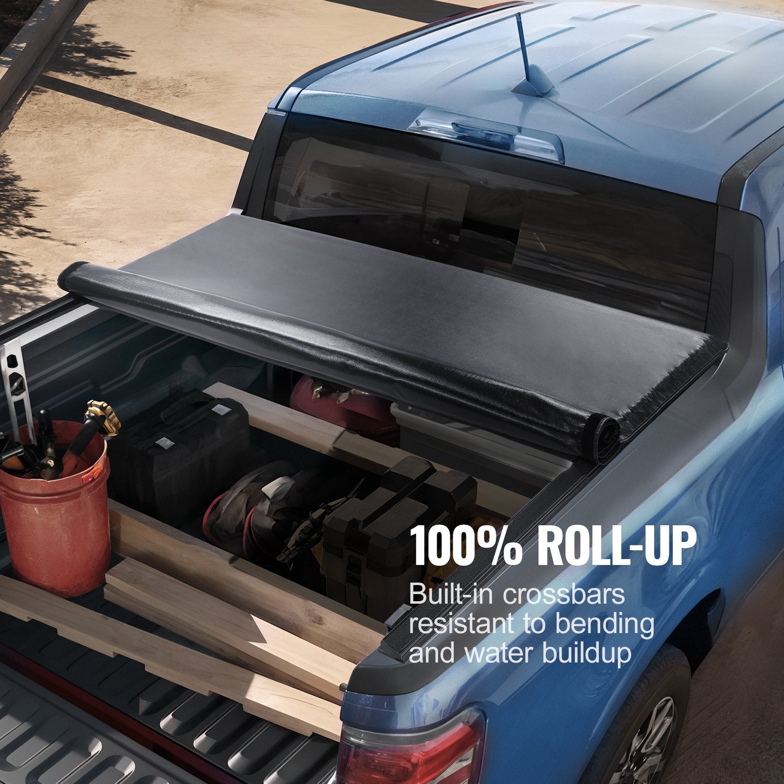 Pikapo kėbulo uždangalas VEVOR SRFD0955, skirtas Ford F-150 (2009–2024)