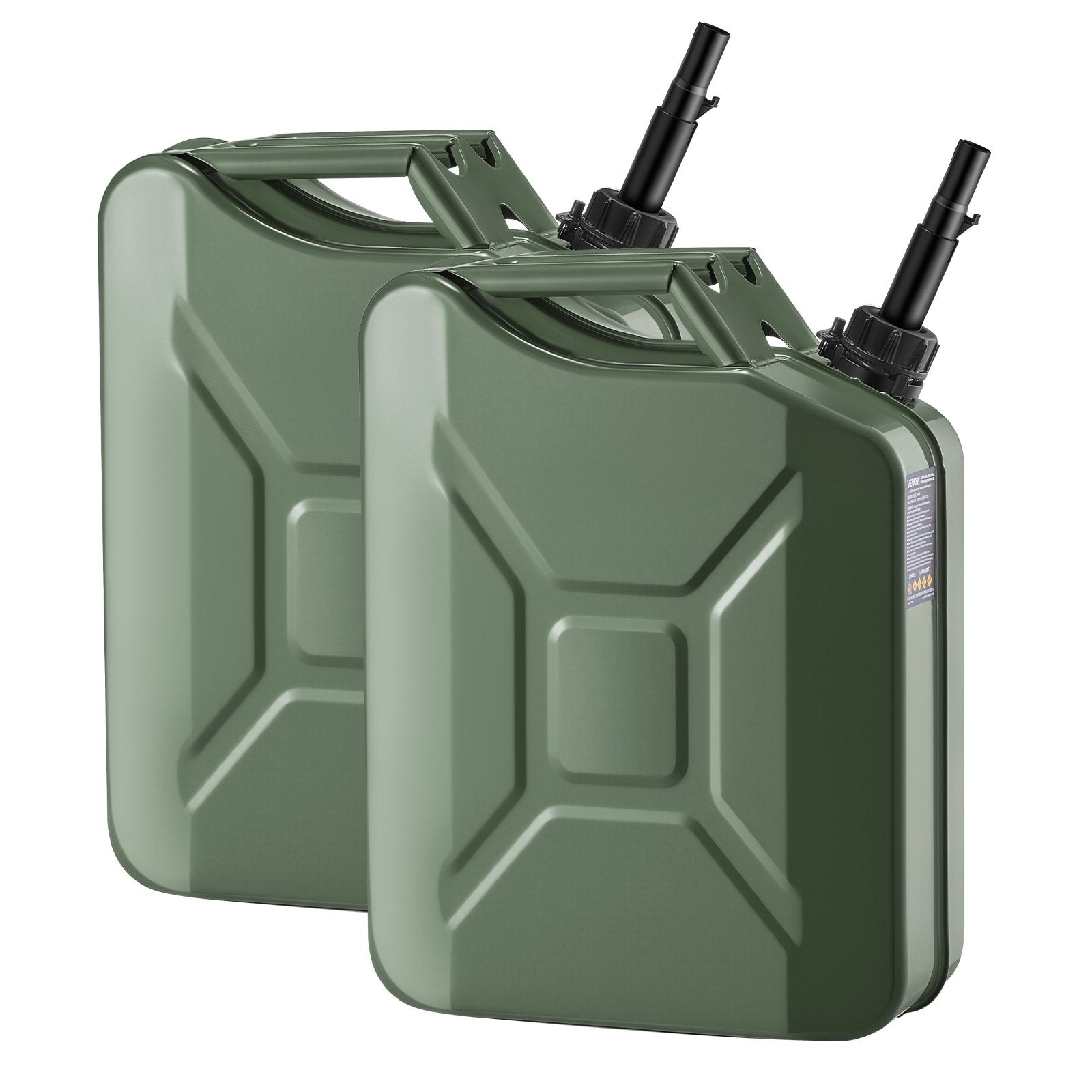 Metalinė kuro kanistra VEVOR Yoilp3001, 20 l, 2 vnt.