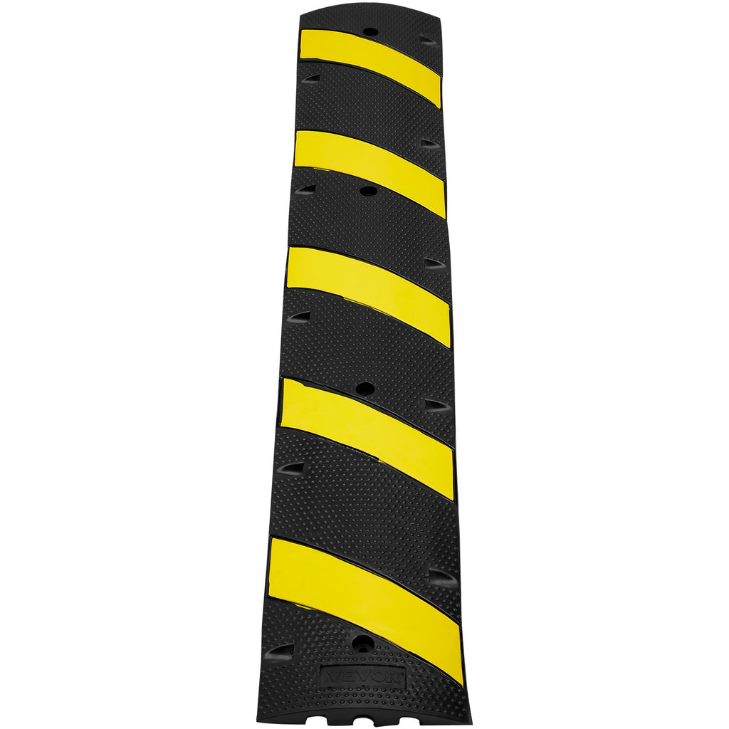 Guminis greičio mažinimo kalnelis VEVOR RS1830A-2, 183 cm ilgio, 2 vnt.