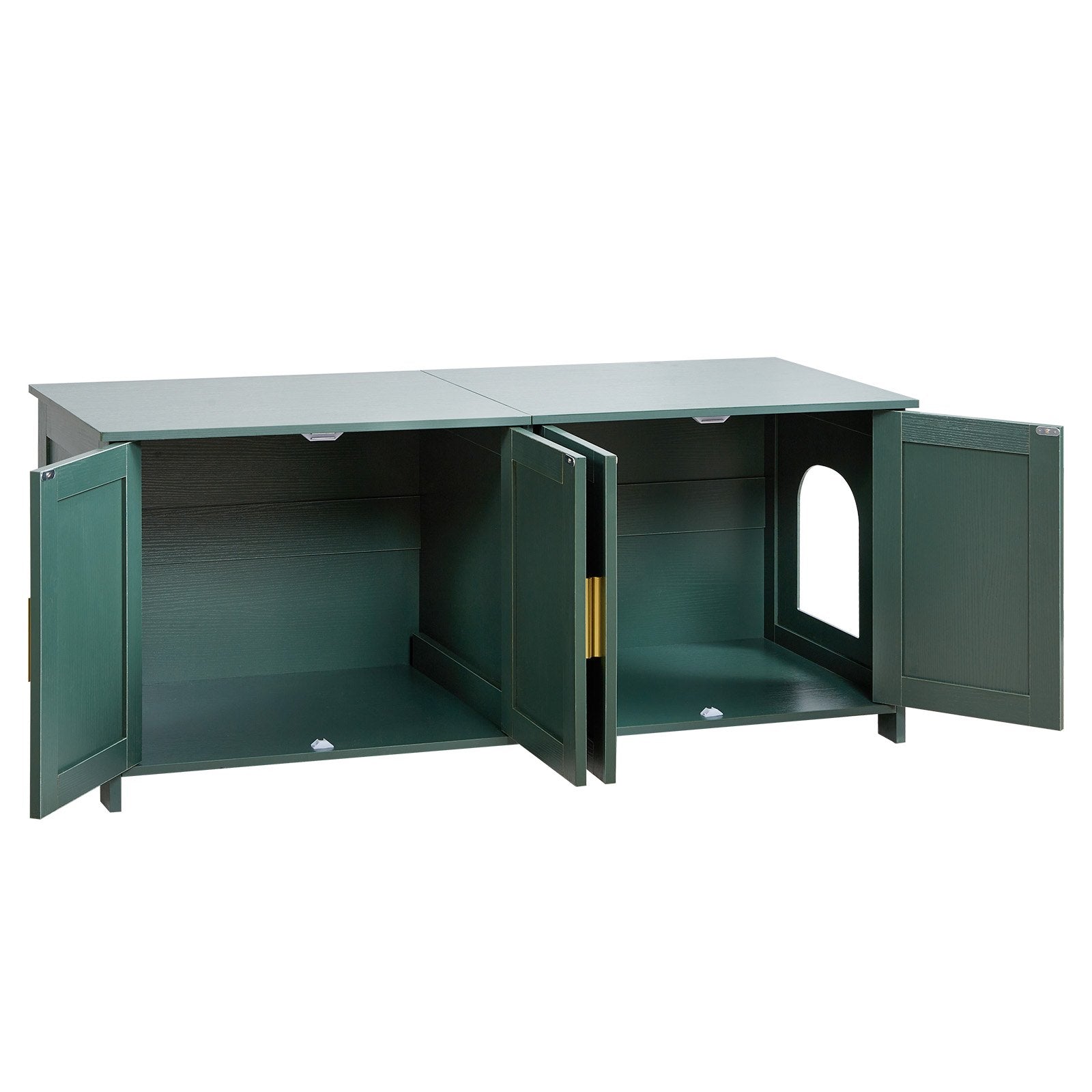 Kačių tualeto spintelė VEVOR SR253073, 120 cm