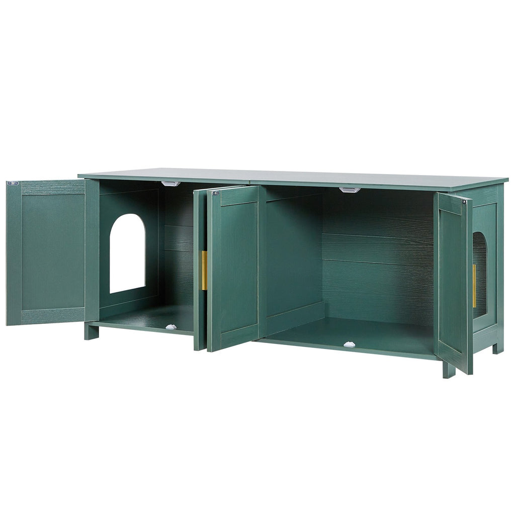 Kačių tualeto spintelė VEVOR SR253073, 120 cm