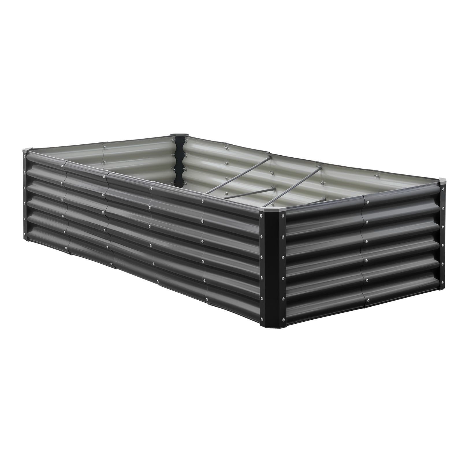 Pakelta lysvė VEVOR GM66010-180X90X44, 1,8 x 0,9 x 0,4 m