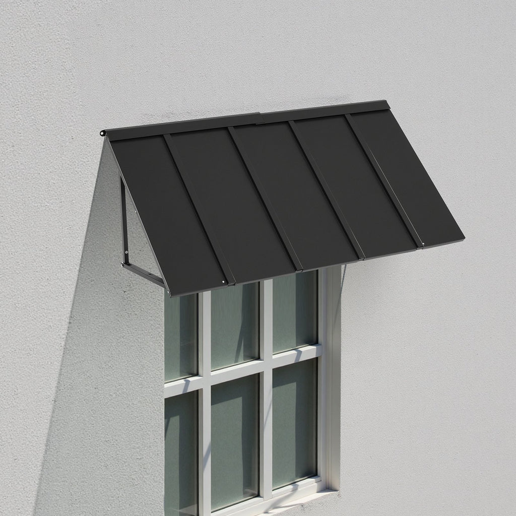 Metalinis stogelis virš durų ir langų VEVOR CGW-56INCH, 143 x 61 cm