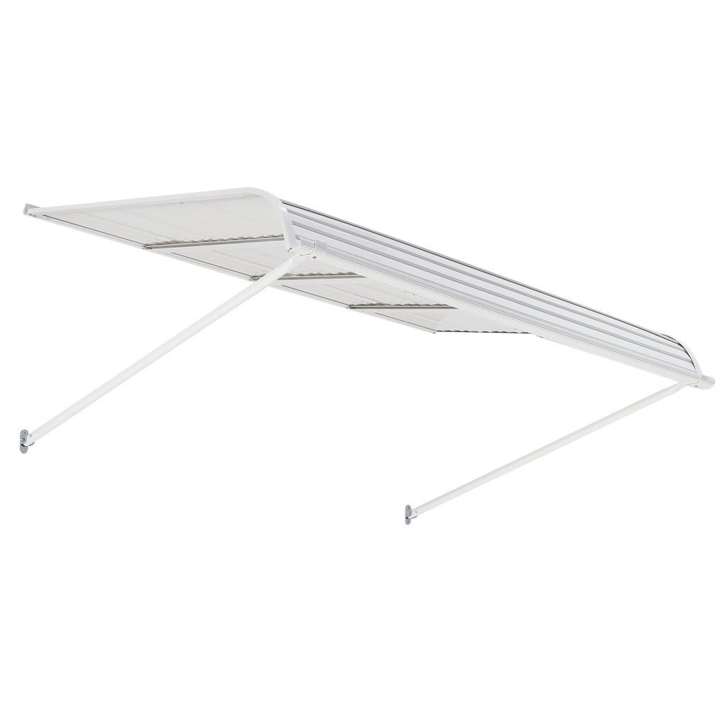 Aliumininis stogelis virš durų VEVOR QL-60INCH, 152 x 107 cm